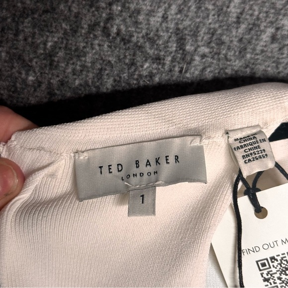 TED BAKER Diveena Knit Bodice Shift Dress Women’s Size 4 NWT‎ - Picture 7 of 13